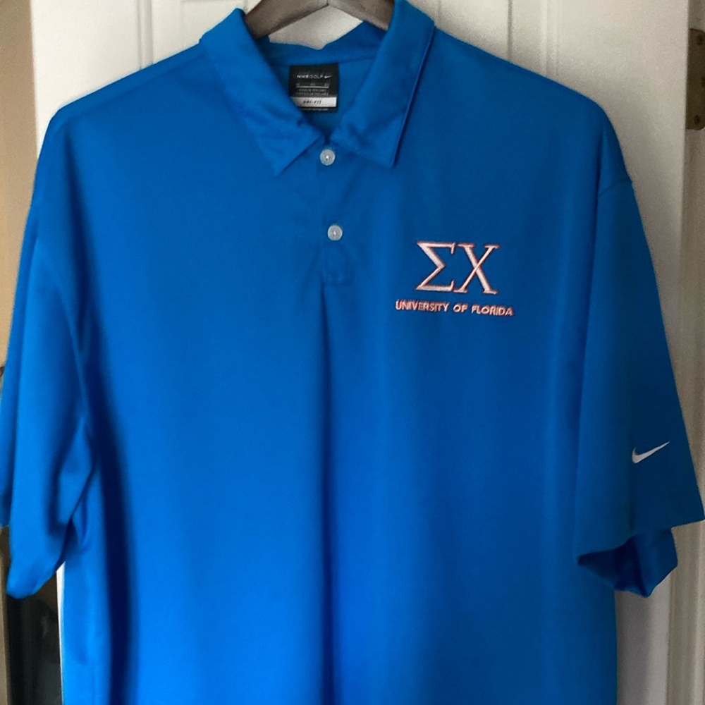 Sigma Chi University of Florida golf shirt Nike Golf